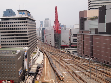 381系特急こうのとり 東海道本線大阪駅(ルクア)