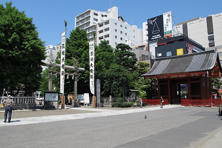 浅草神社　明日から三社祭