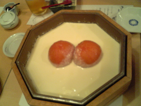 豆乳トマトフォンデュ
