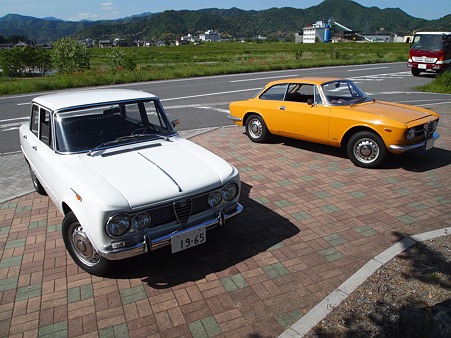 揖斐川のほとりで