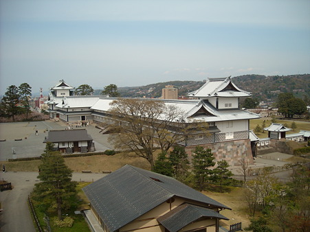 白いお屋根。