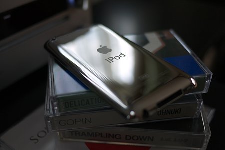 2011.10.24　机　iPod　生誕10年