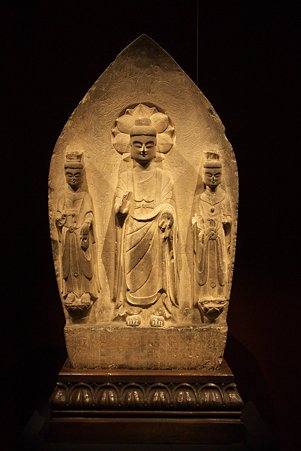 2010.11.15 東京国立博物館 仏像の道-インドから日本へ 如来三尊立像 中国