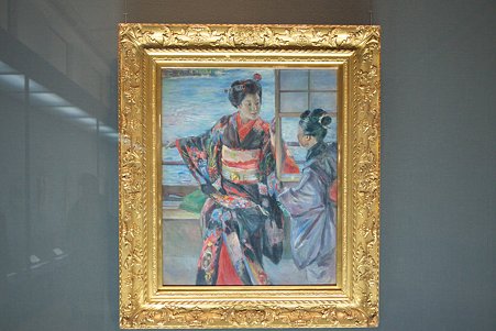 2011.02.06　東京国立博物館　舞妓　黒田清輝　明治時代