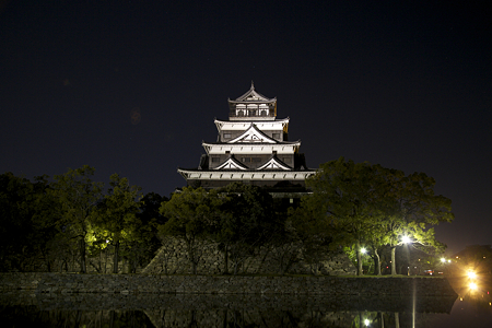 広島城ライトアップ - 2