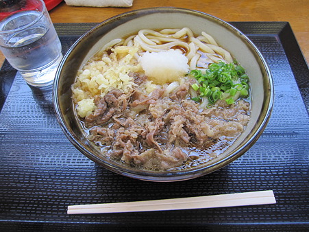 肉ぶっかけうどん（大盛り）