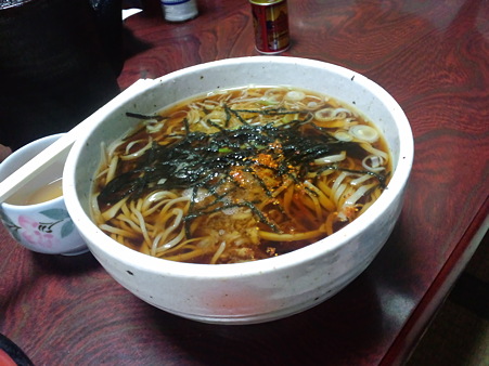 根橋屋かけ蕎麦