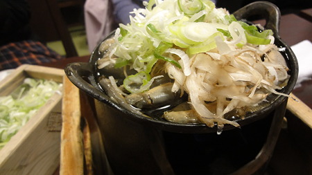 どぜうのまるなべ。