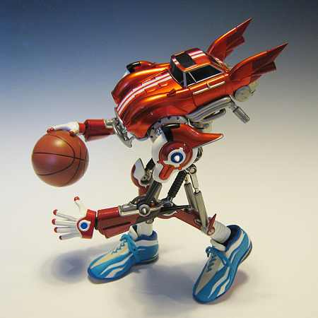 バスカッシュ ダンガン号 フィギュア BANDAI 「バスカッシュ！」BIG FOOT Player“ダンガン号